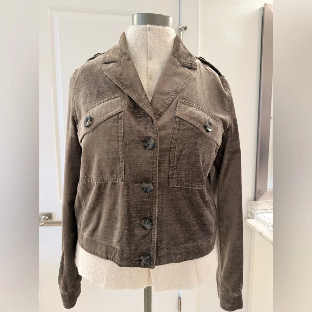 Women's CAbi “Sunday Topper” Velvet Jacket